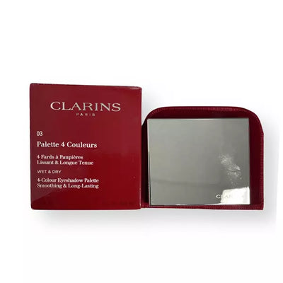 WHOLESALE Clarins 4 Colour Eyeshadow Palette 03 Brown 6.9g/0.2oz LOT OF 25