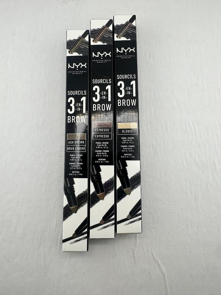 1600 PCS Lot of Assorted NYX Products - Brow Products, Lip Products, Eyeliners etc.