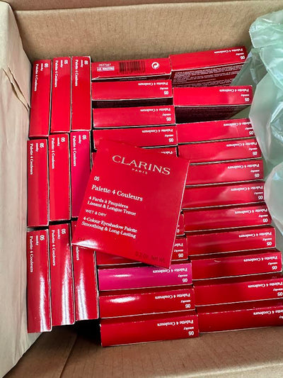 34 Piece Lot of Clarins 4-Colour Eyeshadow Palettes, 05, 6.9g/0.2oz