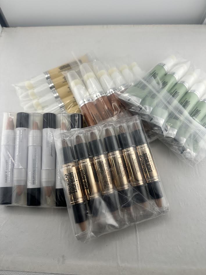 240 Piece Lot of MIX Hard Candy Concealers, Color Correcters and Highlighters/Bronzer Stick