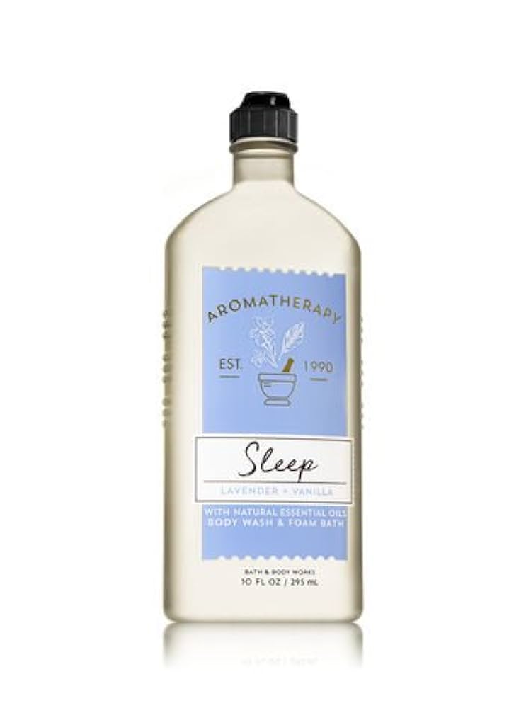 Aromatherapy Sleep Lavender & Vanilla Body Wash/ Foam Bath 10 oz