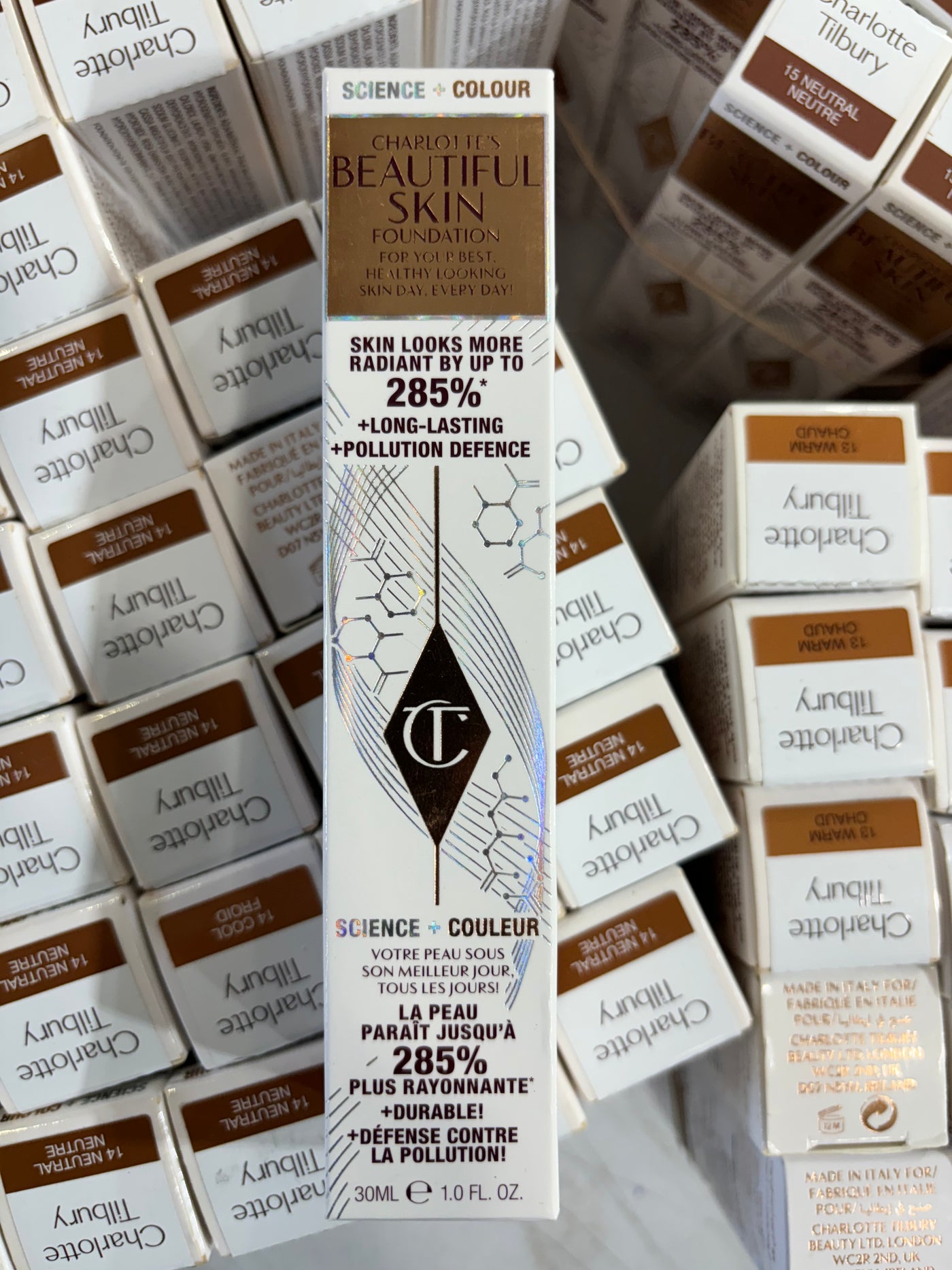 Charlotte Tilbury Beautiful Skin Foundation Mixed Lot