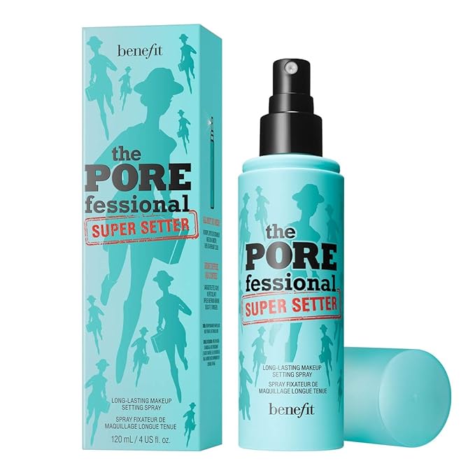 Benefit Cosmetics The POREfessional Super Setter Long Lasting Makeup Spray Face Primer 4 Ounce