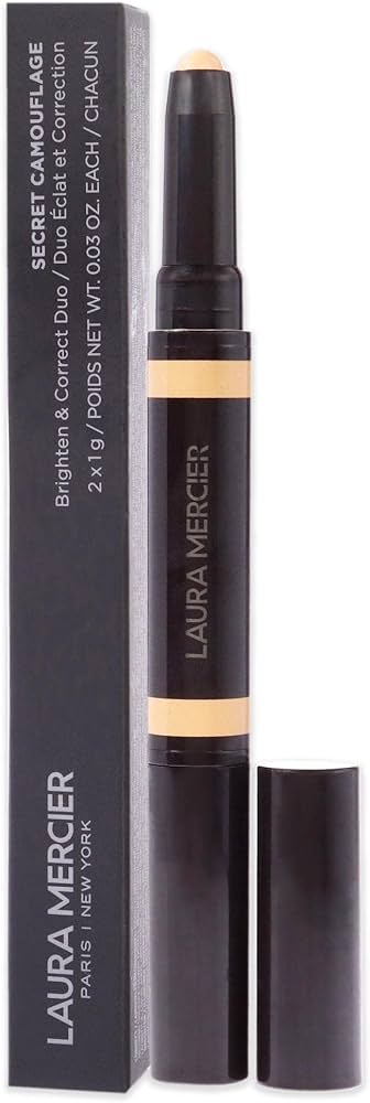 125 Piece Lot of Laura Mercier Secret Camouflage Brighten & Correct Duo, 2W, 0.03oz each