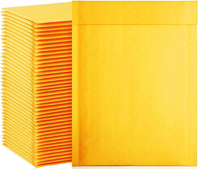 Kraft Paper Envelope Self-Sealing Mail Shipping Bags,Yellow Padded Envelopes