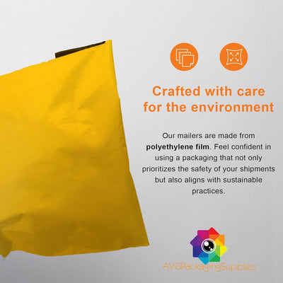 Kraft Paper Envelope Self-Sealing Mail Shipping Bags,Yellow Padded Envelopes