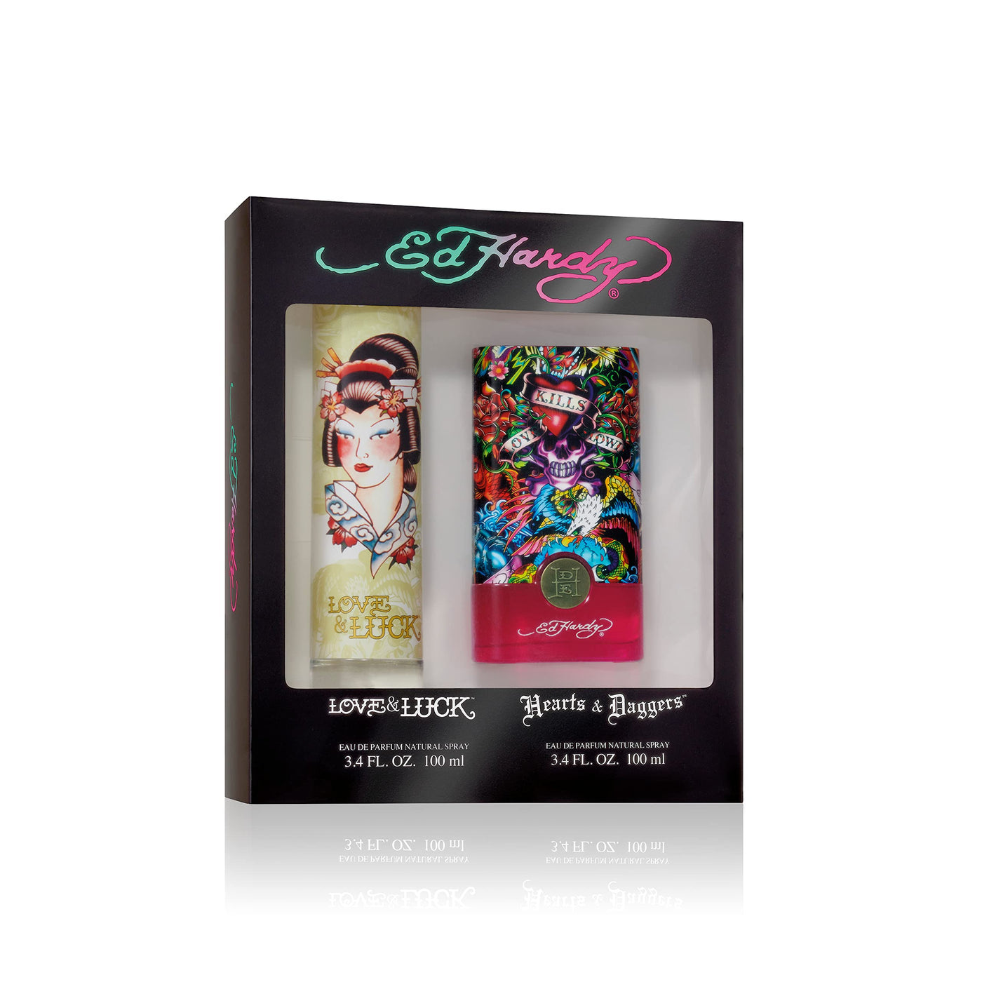 Ed Hardy For Women 2 Piece Perfume Set