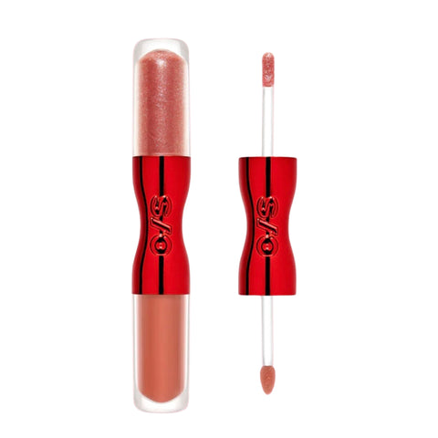 ONE/SIZE Lip Snatcher Hydrating Liquid Lipstick & Lip Gloss Duo Shade: Trade Finder
