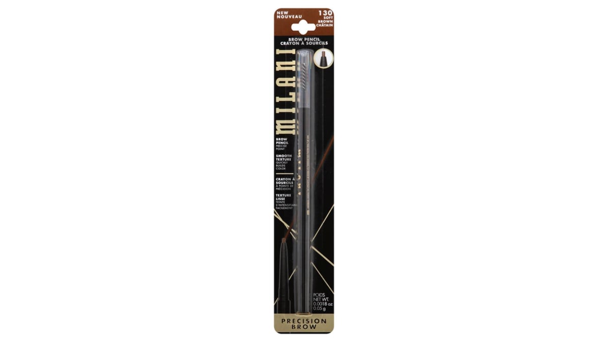 Milani Precision Brow Pencil – Shade 130 Soft Brown