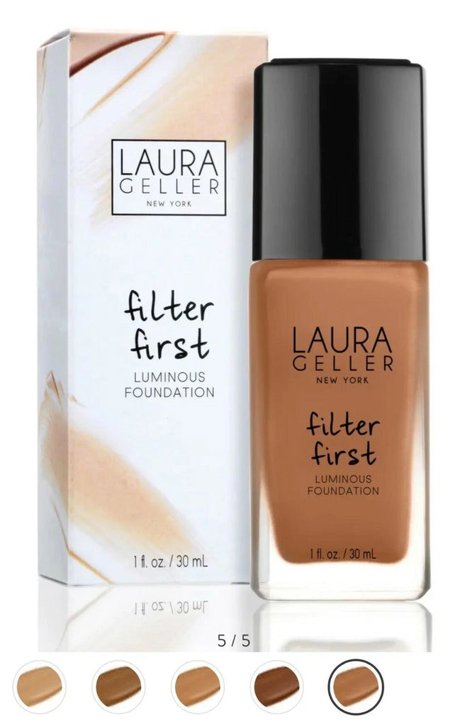 Laura Geller Filter First Luminous Foundation – shade Pecan