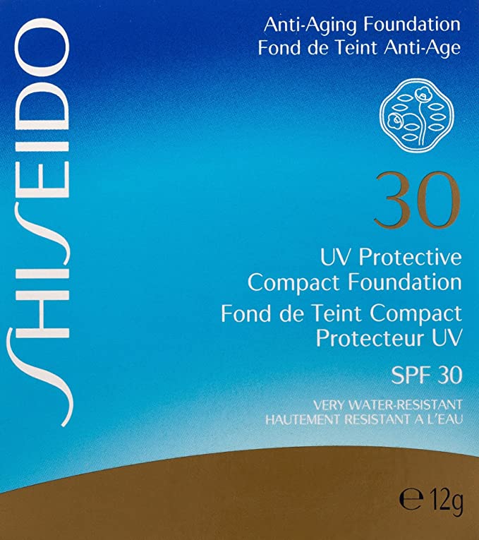 Shiseido UV Protective Compact Foundation SPF 30, No. Sp50 Medium Ochre, 0.42 Ounce