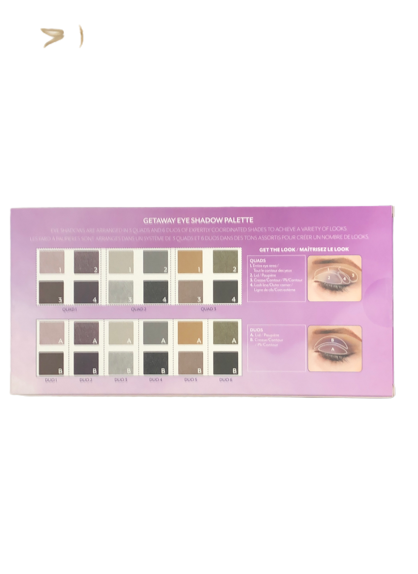 Wholesale Cargo Cosmetics Getaway Eye Shadow Palette 