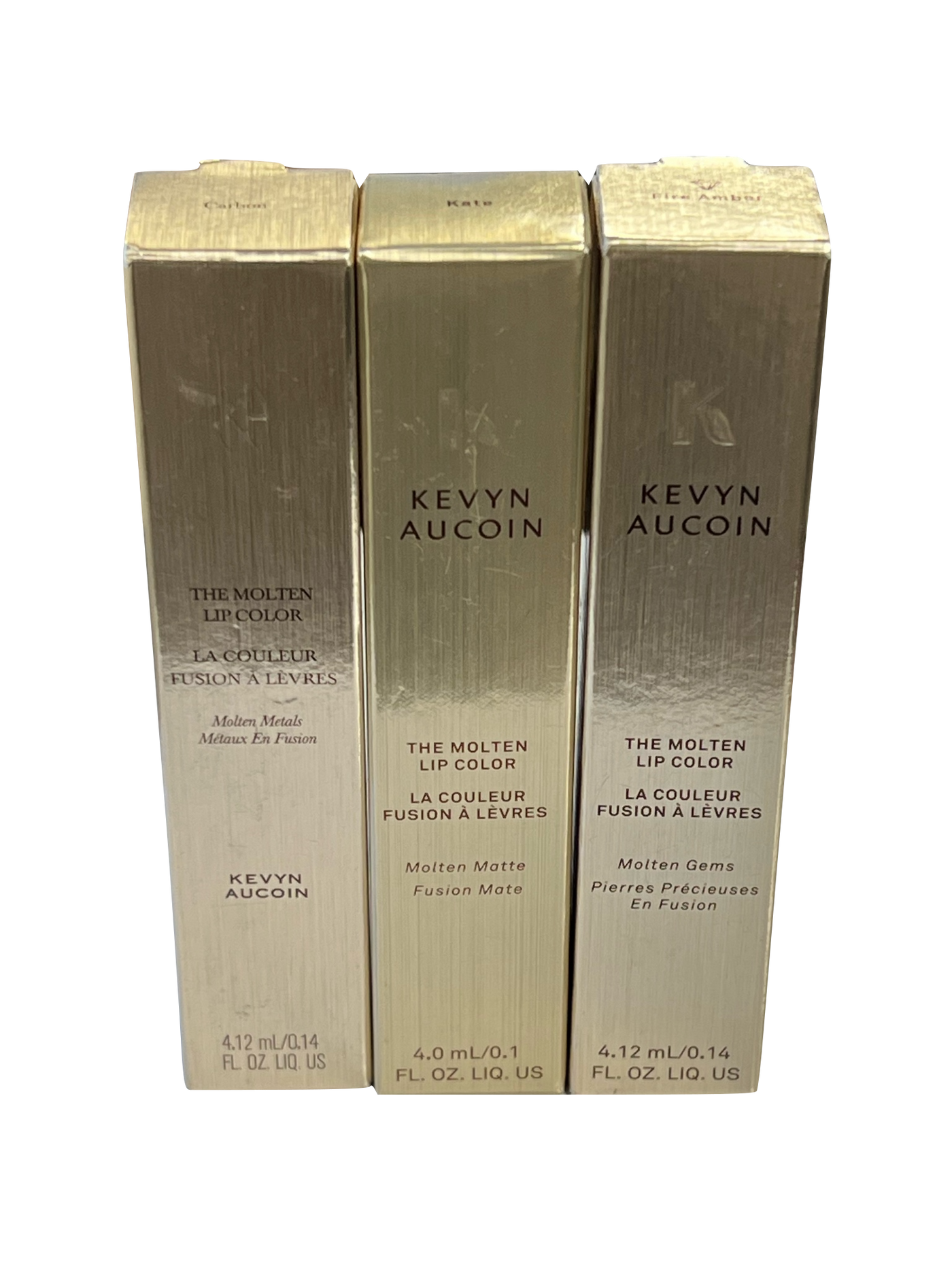 WHOLESALE KEVYN AUCOIN The Molten Lip Color, Mix Shade LOT OF 98
